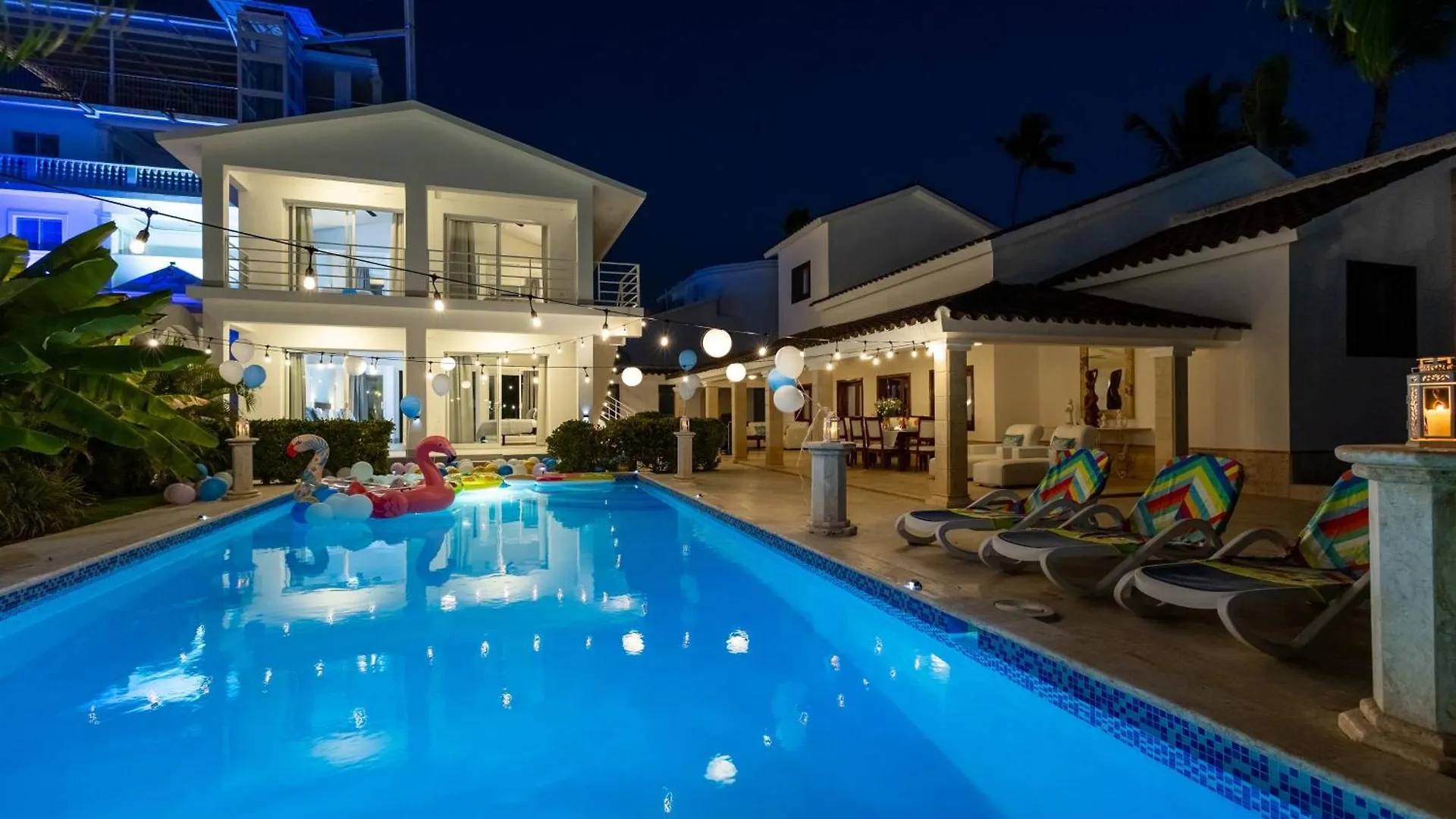 Huge 8-Bedroom Beach Villa With Private Pool - Los Corales Villas Punta Cana Dominican Republic