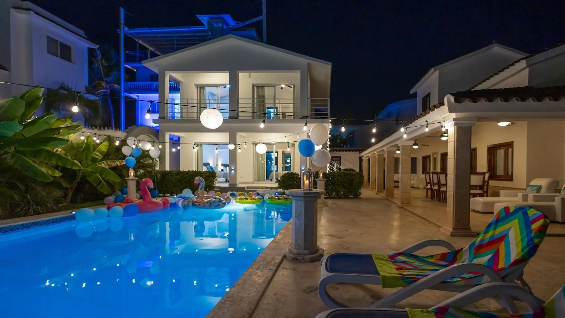 Huge 8-Bedroom Beach Villa With Private Pool - Los Corales Villas Punta Cana