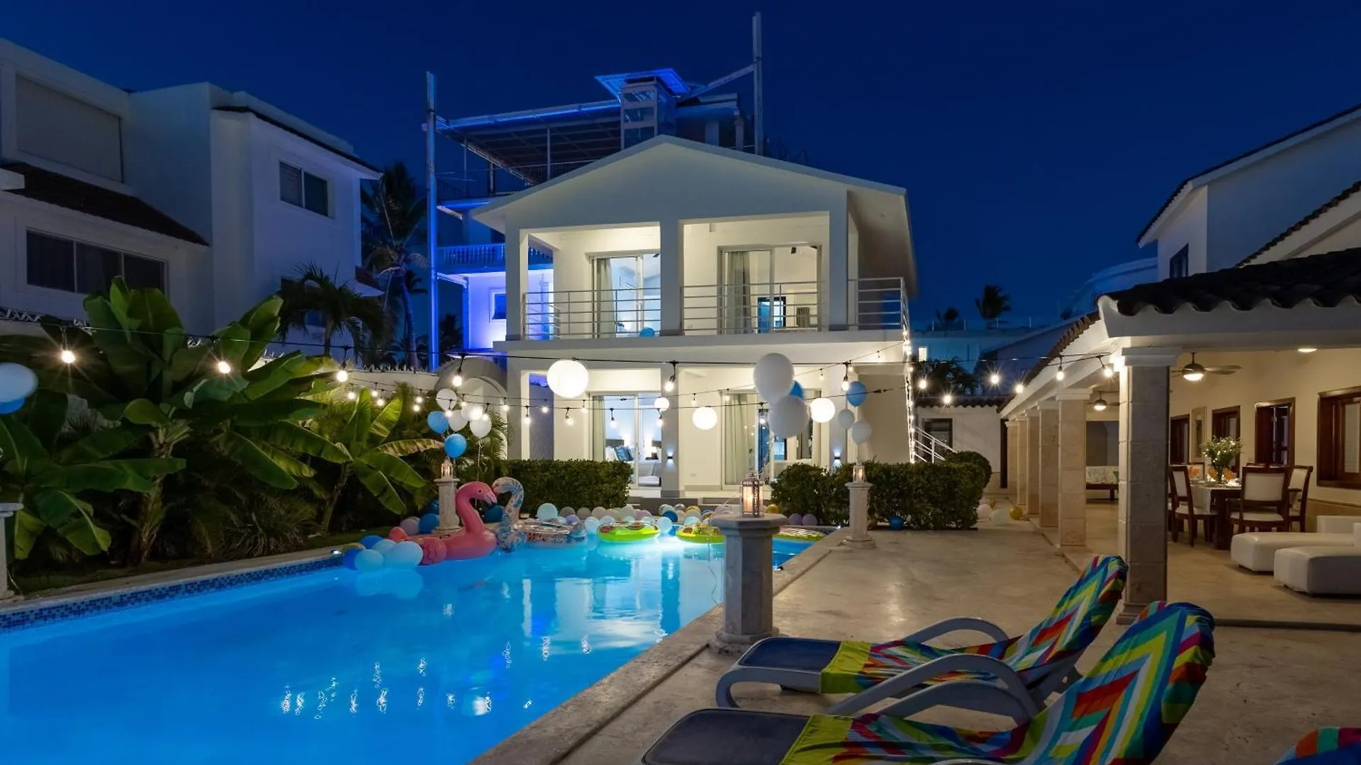 Huge 8-Bedroom Beach Villa With Private Pool - Los Corales Villas Punta Cana